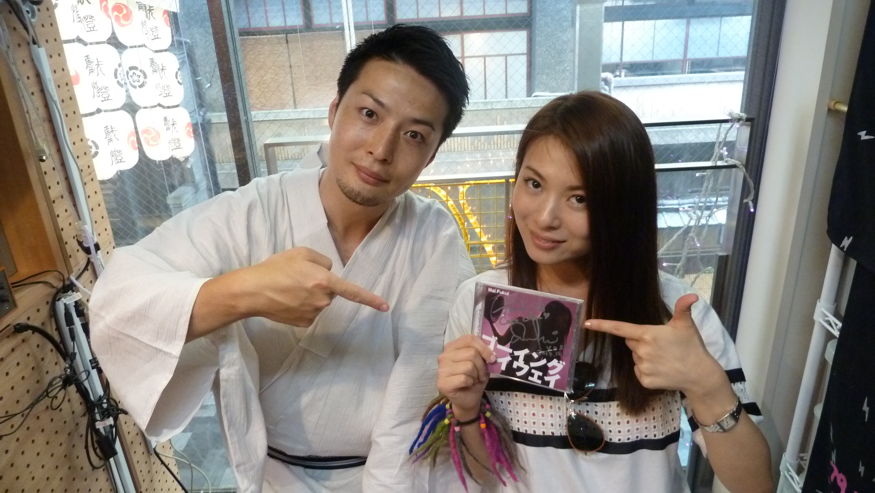 2015-7-6OA ふくい舞さん、福井大将さんの姉弟トーク!